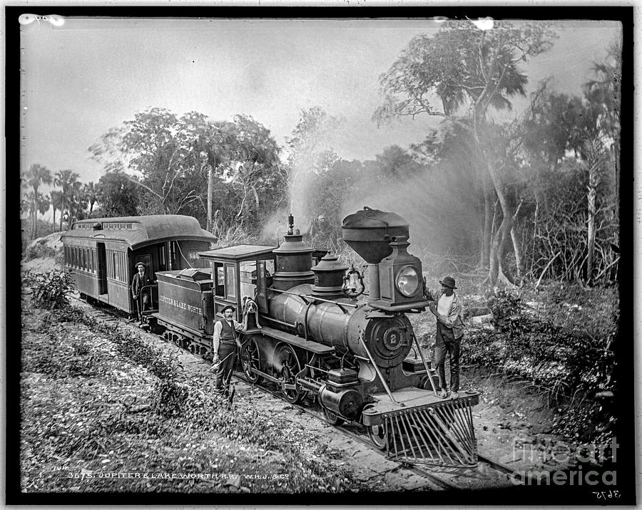Jupiter and Lake Worth RR Photograph by Russell Brown