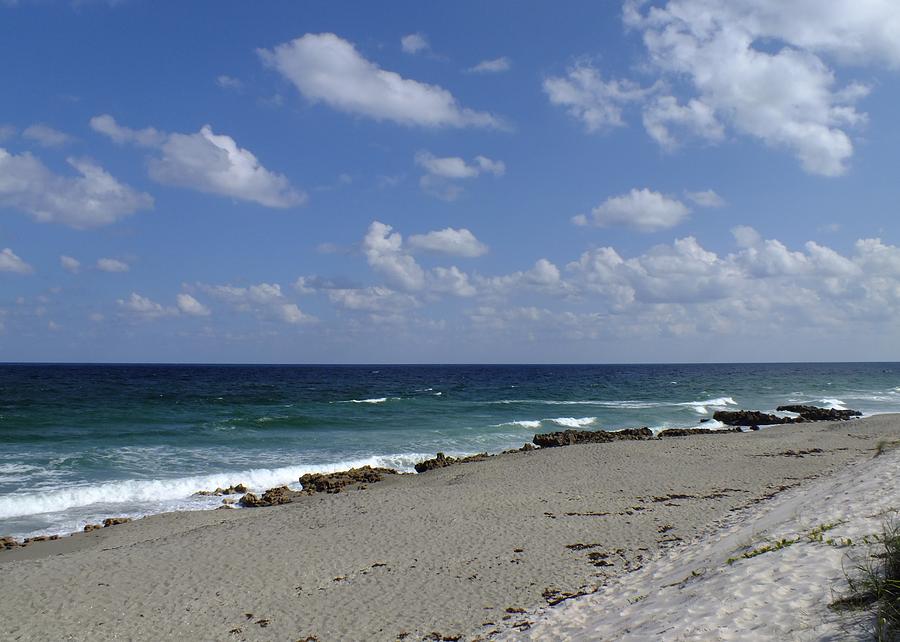 Jupiter Beach Photograph by Peggy King