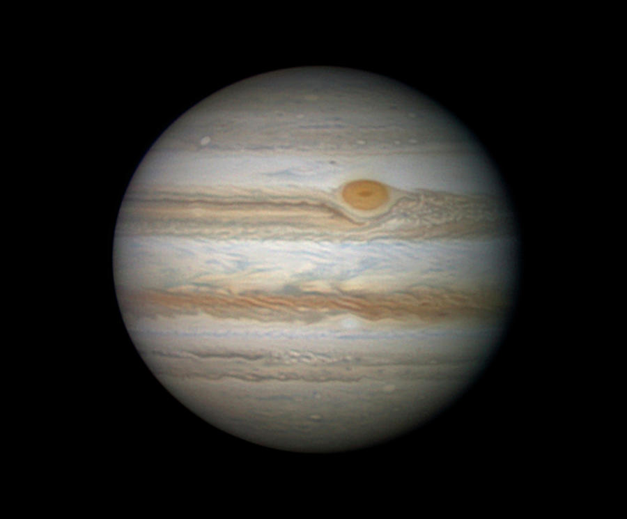 Jupiter Photograph by Damian Peach/science Photo Library