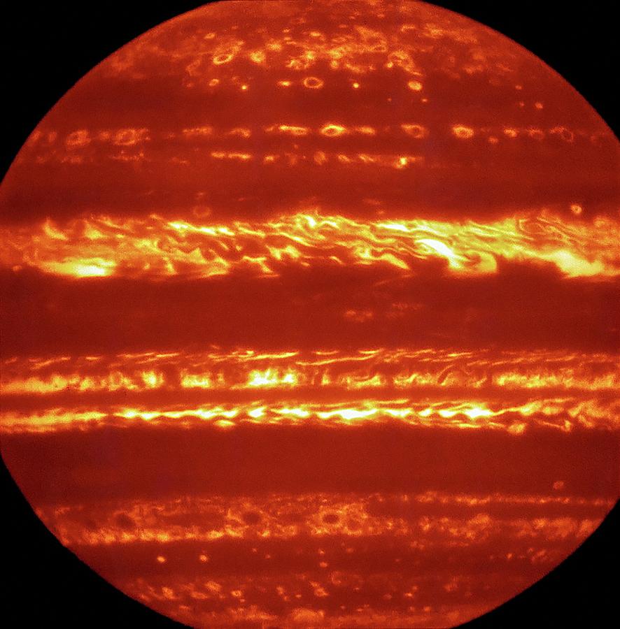 Jupiter Photograph by European Southern Observatory/l. Fletcher/science Photo Library