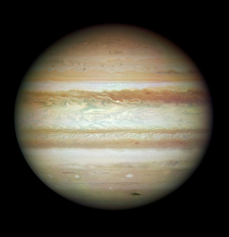 Jupiter In July 2009 Photograph by Nasa/esa/stsci/ssi/jupiter Impact Team/science Photo Library