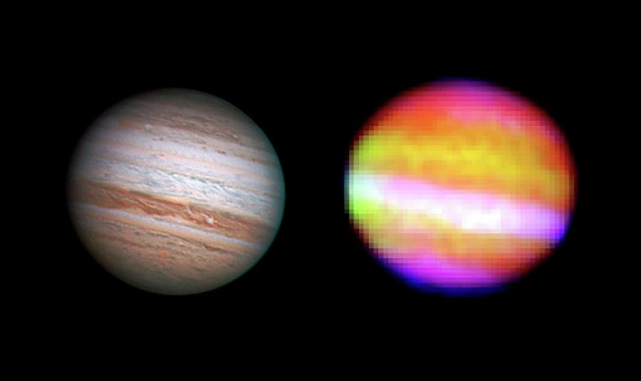 Jupiter Photograph by Nasa/sofia/usra/forcast Team/anthony Wesley/science Photo Library