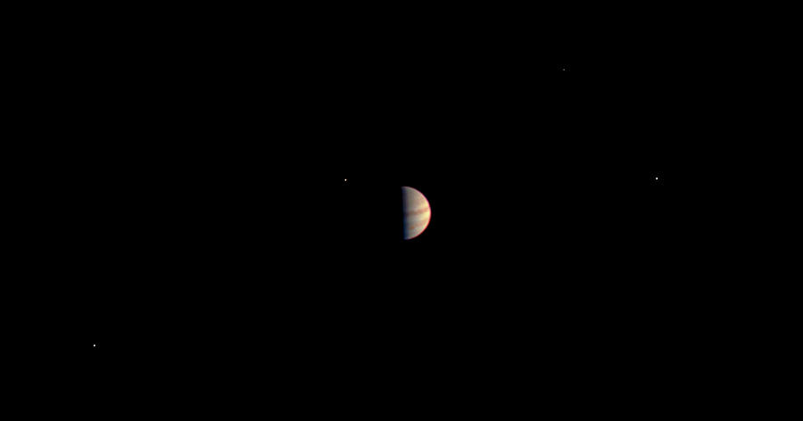Jupiter Seen From Juno Spacecraft Photograph by Nasa/jpl-caltech/swri/msss/science Photo Library