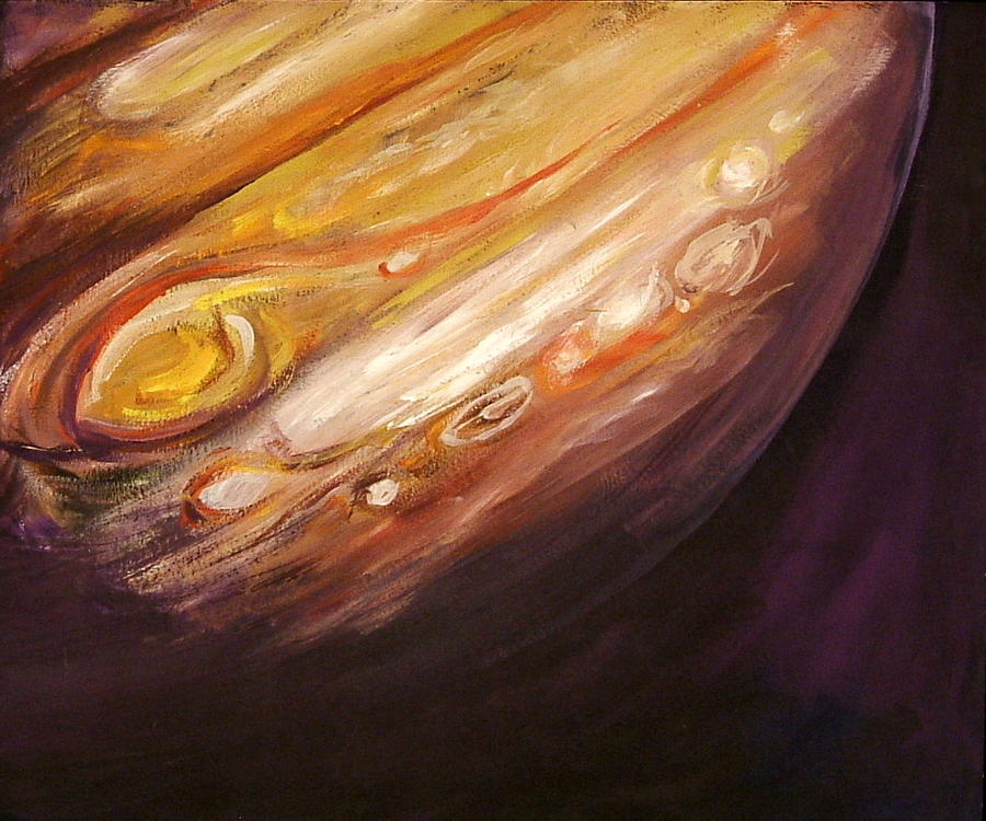 Jupiter Painting by Sheila Diemert