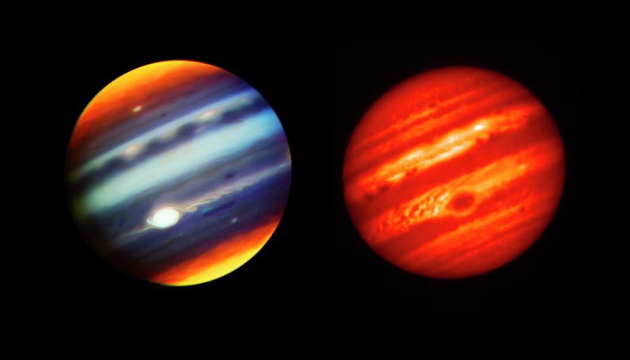 Jupiters Atmosphere Photograph by Gemini Observatory/aura/nsf/naoj/jpl-caltech/nasa/science Photo Library