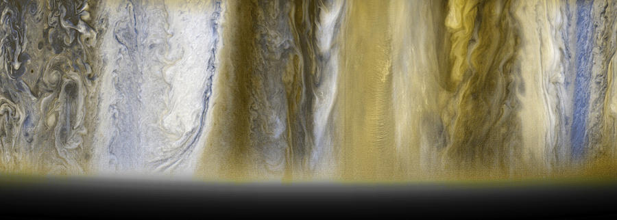Jupiters Varied Surface Structures Photograph by Science Source