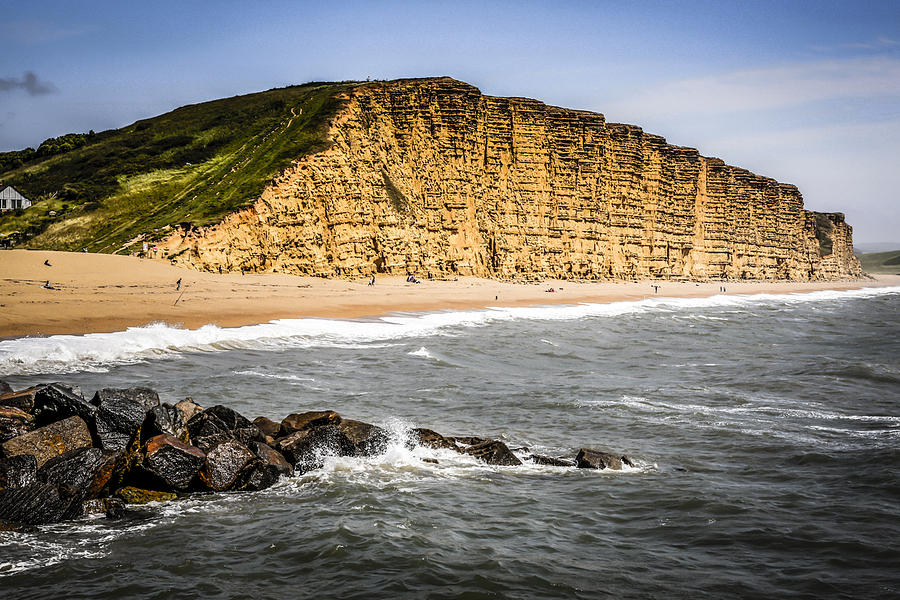 Jurassic Cliffs Photograph by Chris Smith
