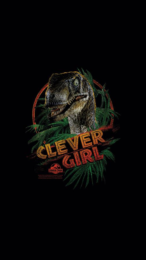 Jurassic Park Digital Art - Jurassic Park - Clever Girl by Brand A