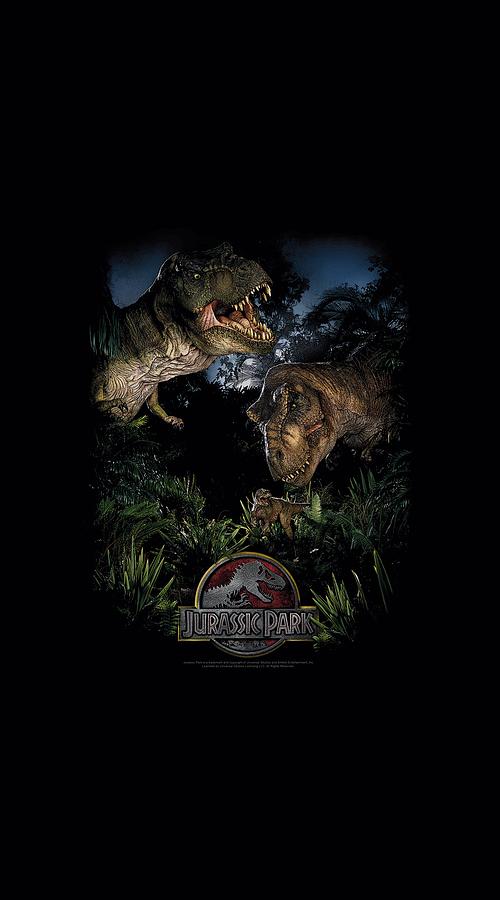 Jurassic Park Digital Art - Jurassic Park - Happy Family by Brand A