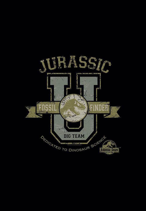 Jurassic Park Digital Art - Jurassic Park - Jurassic U by Brand A