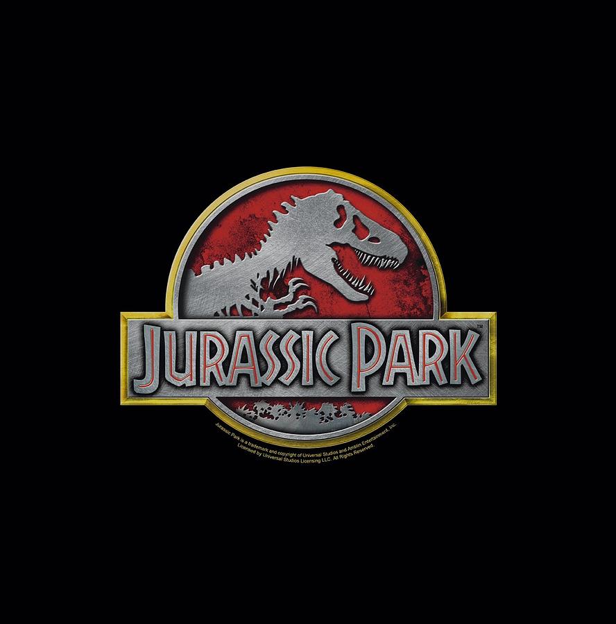 Jurassic Park Digital Art - Jurassic Park - Logo by Brand A