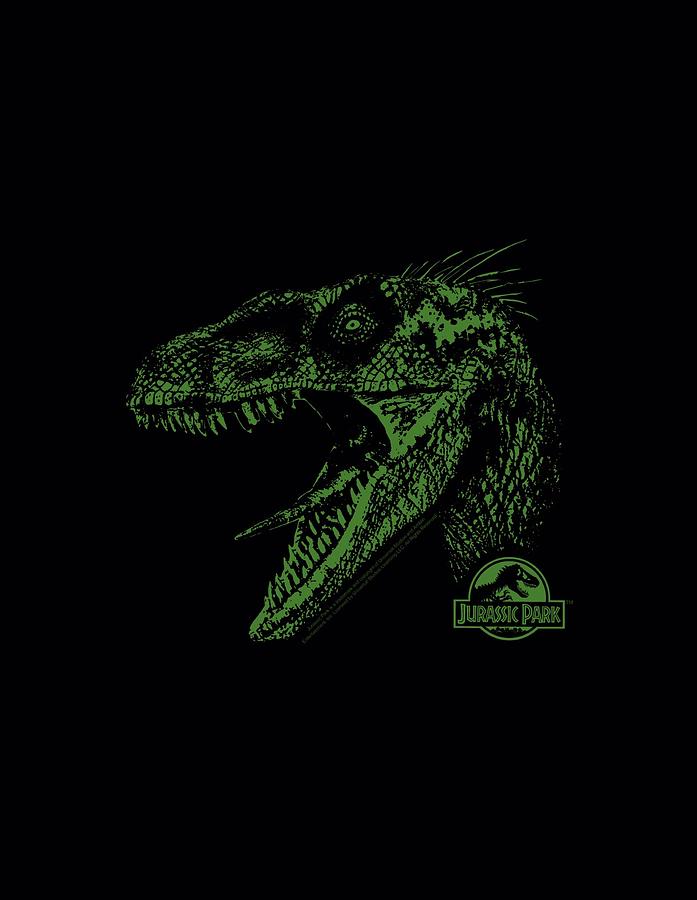 Jurassic Park Digital Art - Jurassic Park - Raptor Mount by Brand A
