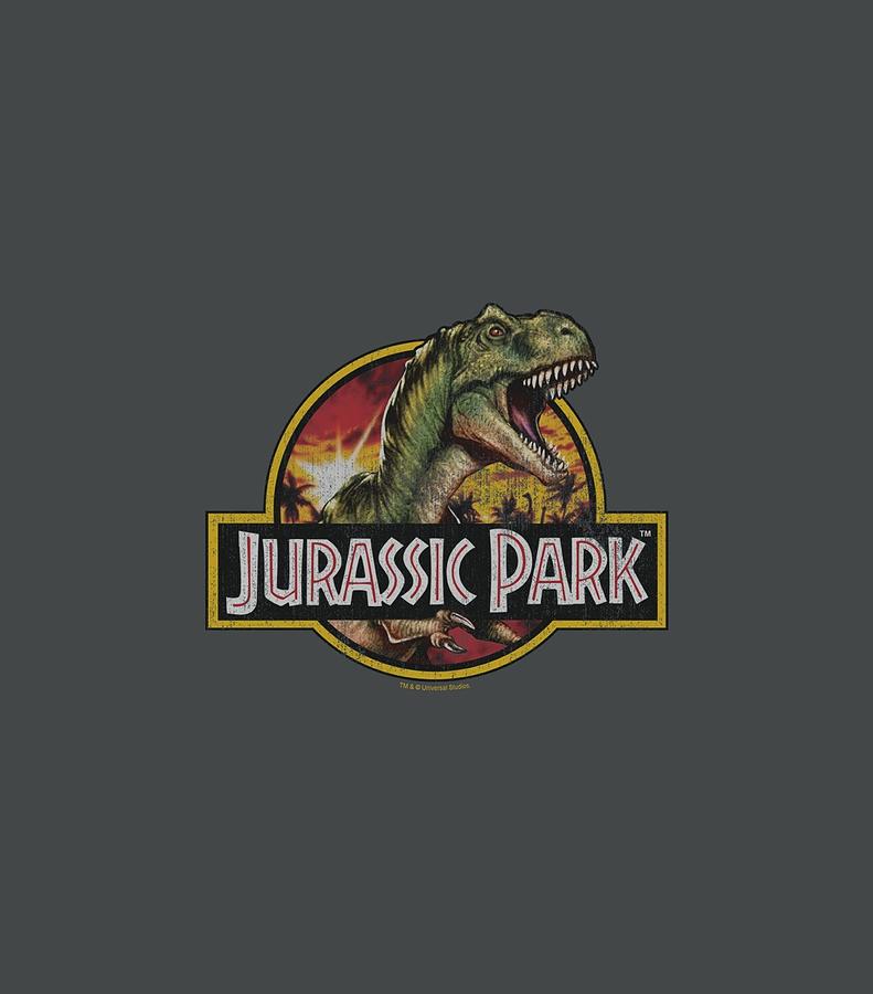 Jurassic Park Digital Art - Jurassic Park - Retro Rex by Brand A