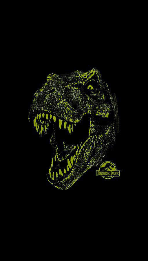 Jurassic Park Digital Art - Jurassic Park - Rex Mount by Brand A