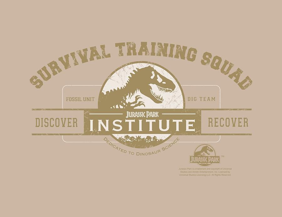 Jurassic Park Digital Art - Jurassic Park - Survival Training Squad by Brand A