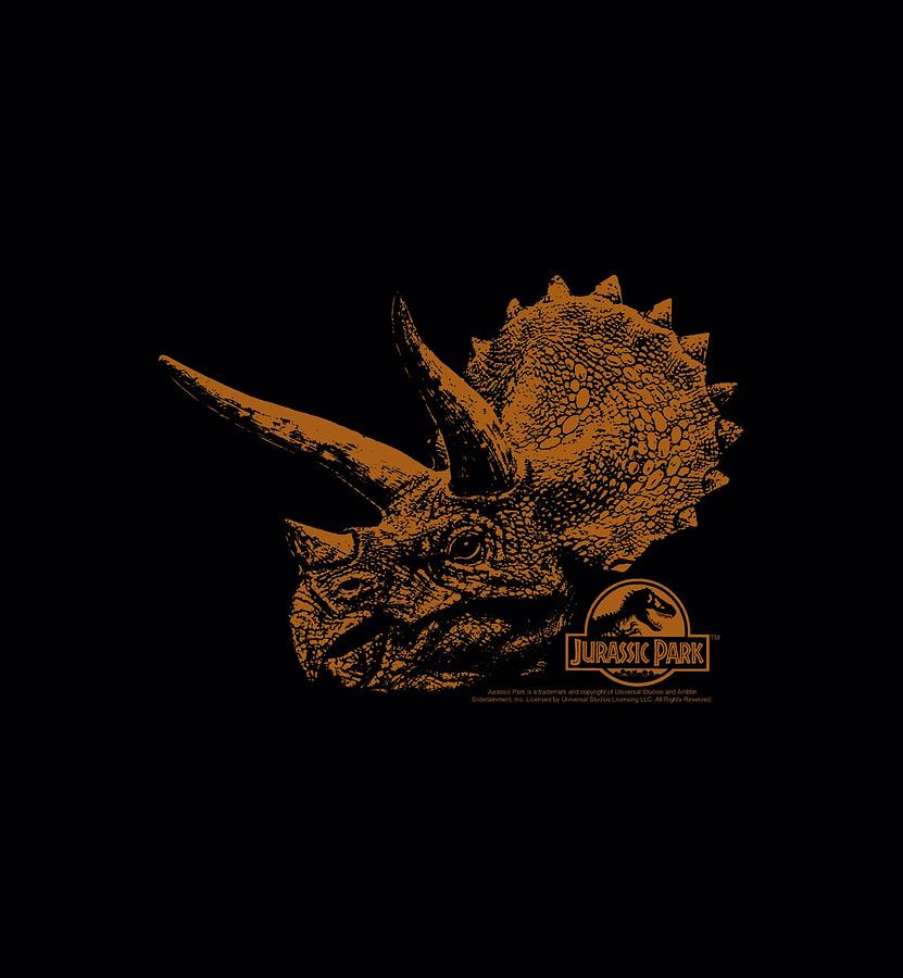 Jurassic Park Digital Art - Jurassic Park - Tri Mount by Brand A