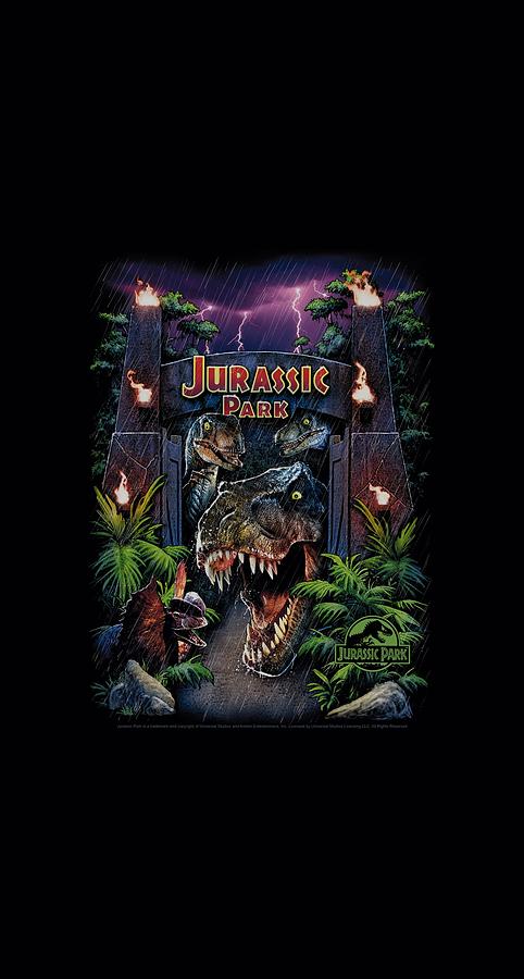 Jurassic Park Digital Art - Jurassic Park - Welcome To The Park by Brand A