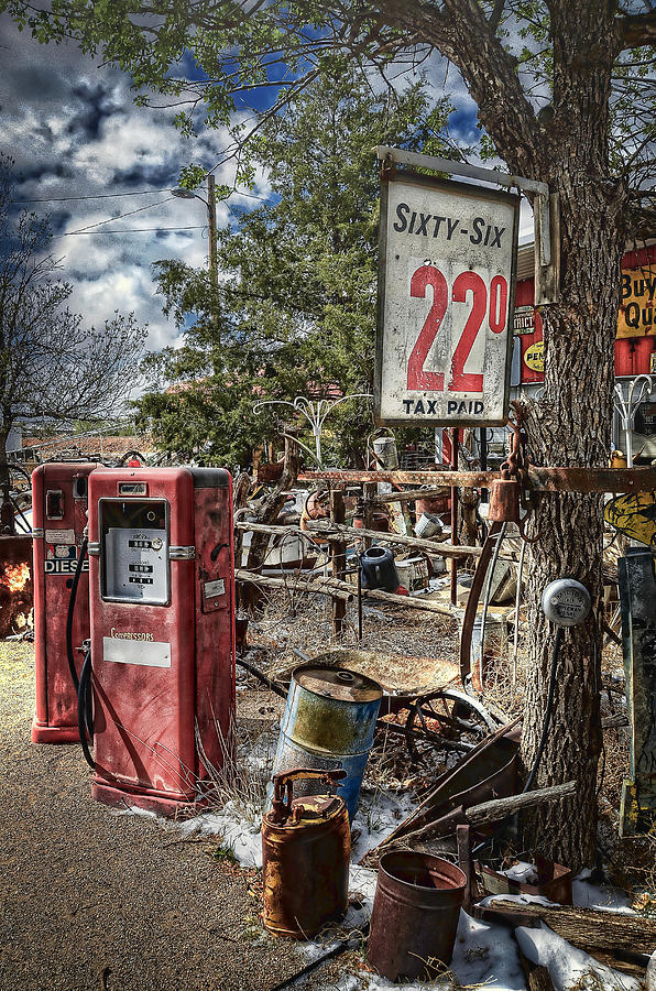 Just 22 Cents a Gallon Photograph by Ken Smith