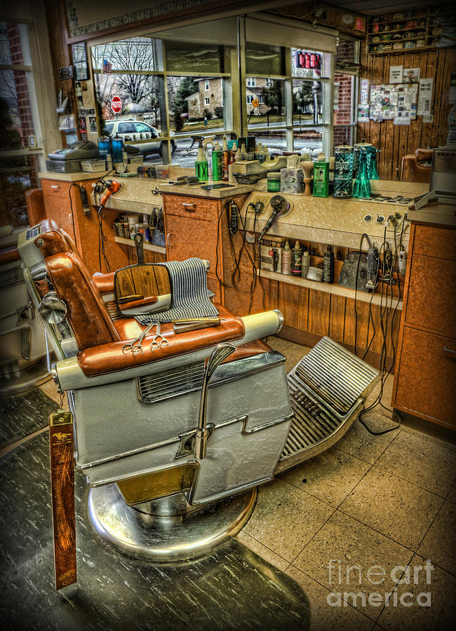 Just a Little off the Top - Barber Shop Photograph by Lee Dos Santos ...