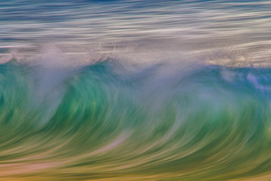 Just a Wave Photograph by Marzena Grabczynska Lorenc