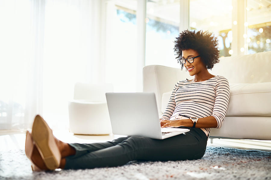 Just another day working in my own personal home office Photograph by PeopleImages Just another day working in my own personal home office Photograph by PeopleImages