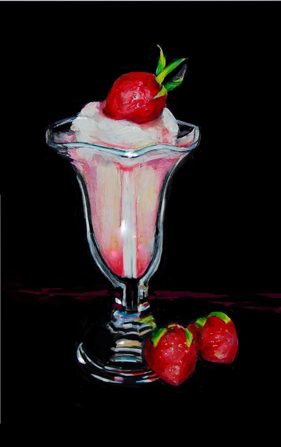 Just Another Sundae Drawing by Jean Cormier