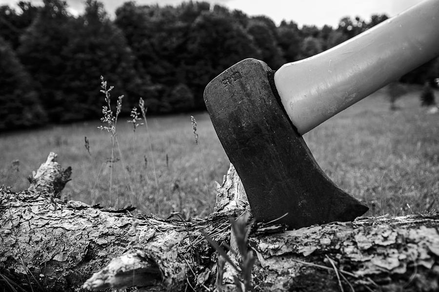 Just Axe Photograph by Rick Bartrand