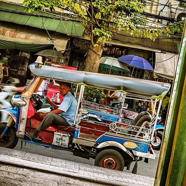 City Photograph - Just Bangkok #tuc-tuc #bangkok by Javier Vazquez Marino