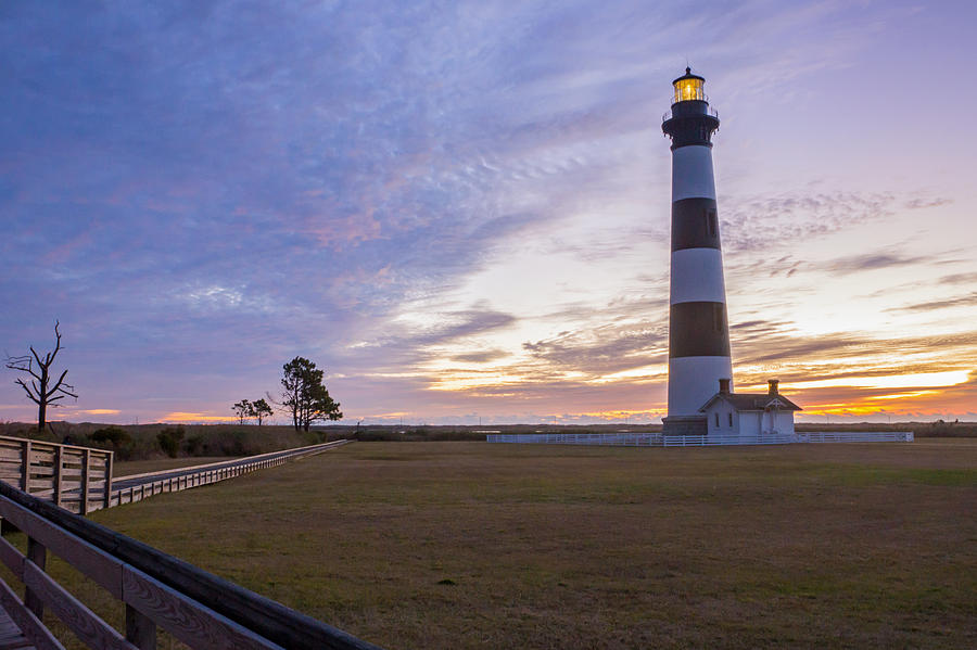 Just Before Dawn Bodie Island Lighthouse Photograph by Photographic Arts And Design Studio