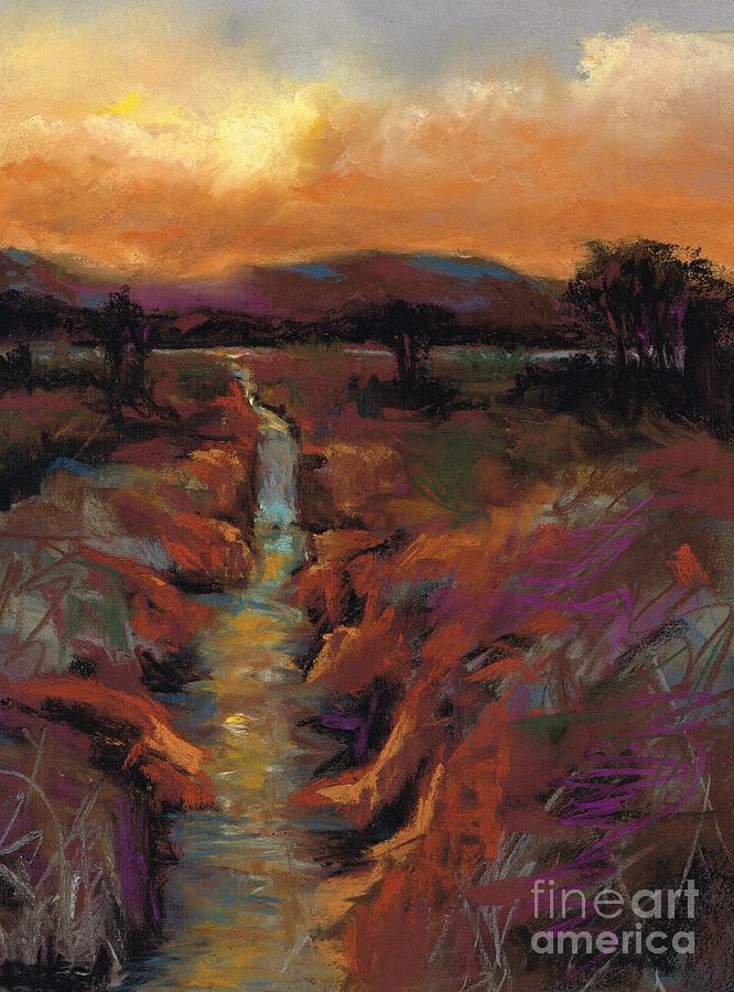 Just Before Sunset Painting by Frances Marino