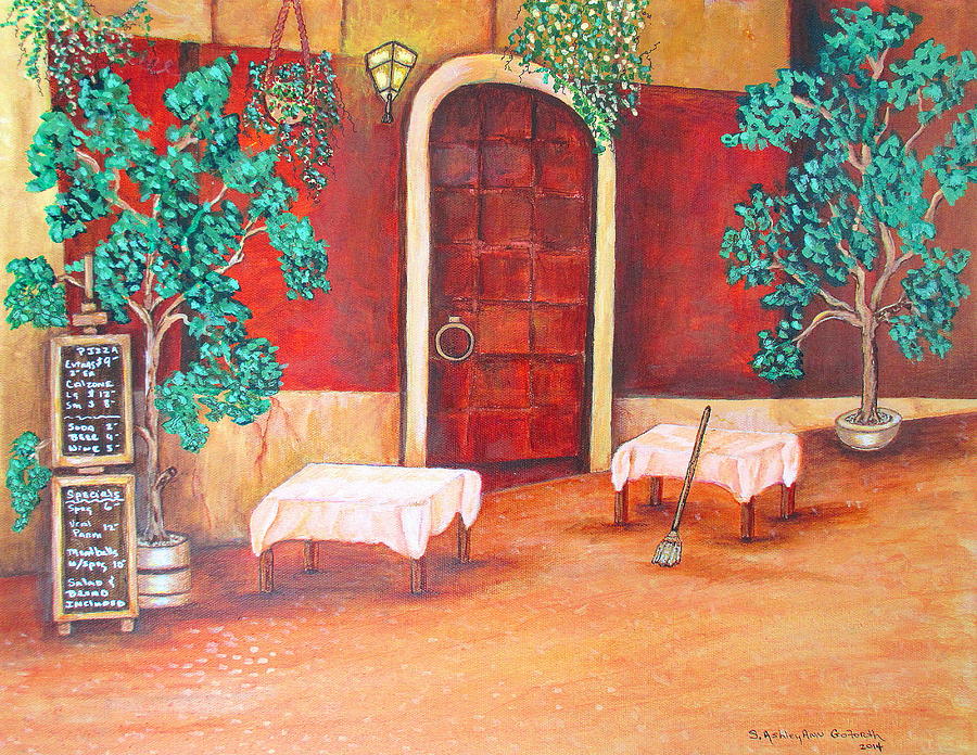 Just Before The Dinner Hour Painting by Ashley Goforth