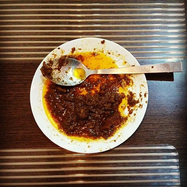 Muttonchop Photograph - Just Finished Eating A #muttonchop At by Rachit Vats