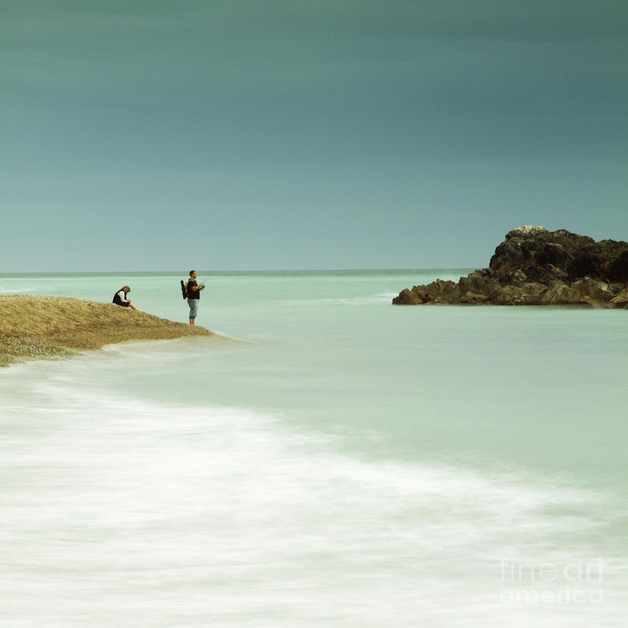 Landscape Photograph - Just Fishing by Ang El
