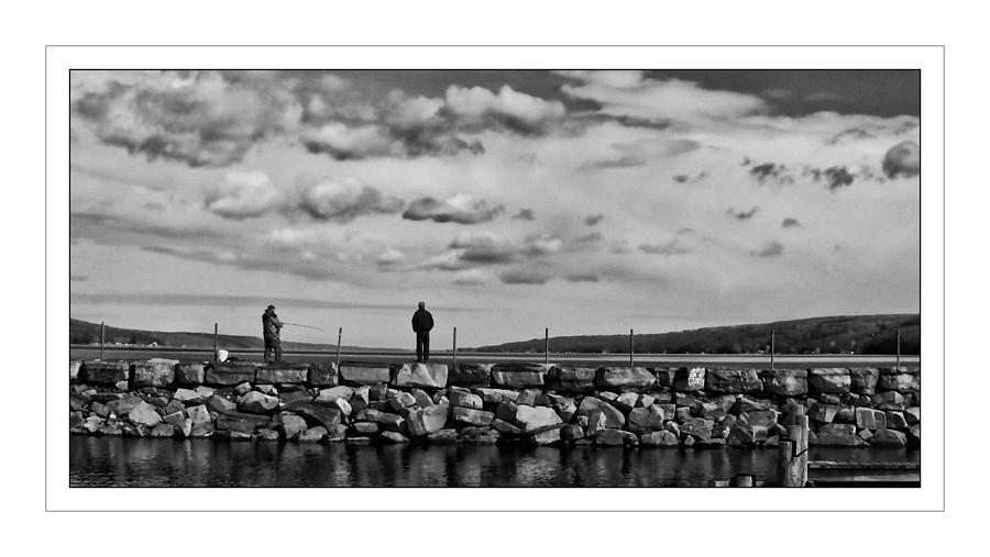 Just Fishing Photograph by Monroe Payne