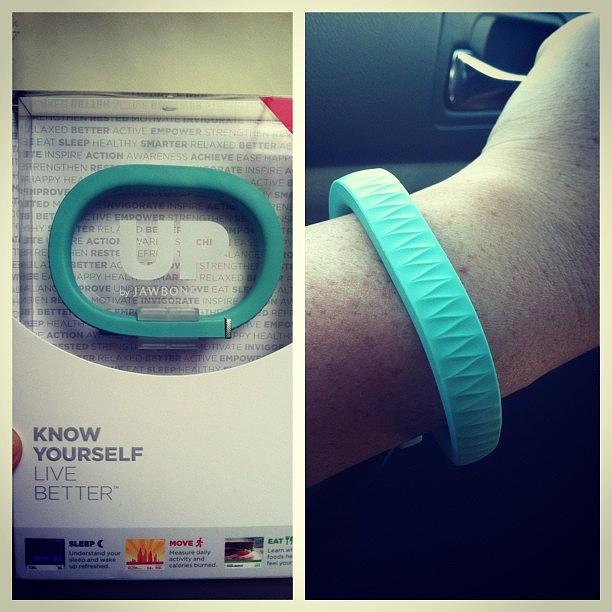 Jawbone Photograph - Just Got My New #jawbone #upband! Very by Stacy C