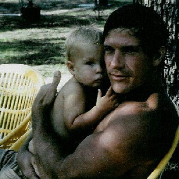 Tbt Photograph - Just Hanging Out With Pops... #tbt by Seth Yates