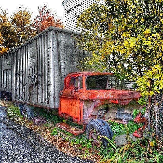 Truck Photograph - Just In Case Anyone Missed My Rusty by Brian Lyons