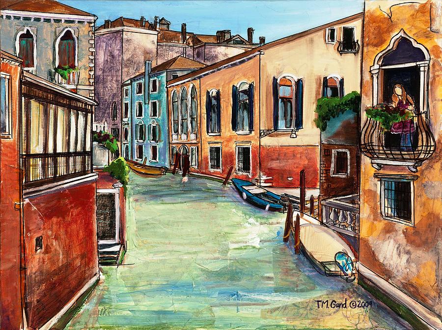 Contemporary Painting - Just in the Neighborhood by TM Gand Contemporary Painting - Just in the Neighborhood by TM Gand