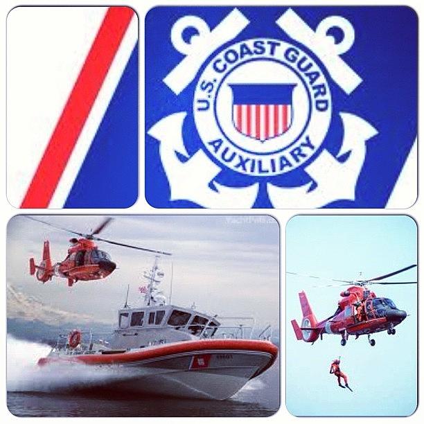 Helicopter Photograph - Just Joined <3 #coastguard #auxiliary by Ashley Balconis