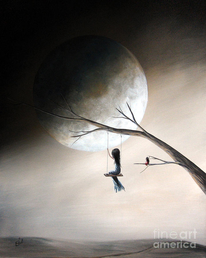 Just Like Heaven by Shawna Erback Painting by Moonlight Art Parlour