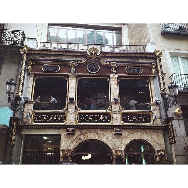 Madrid Photograph - Just Popping In For Some Lunch by Zoe Campbell