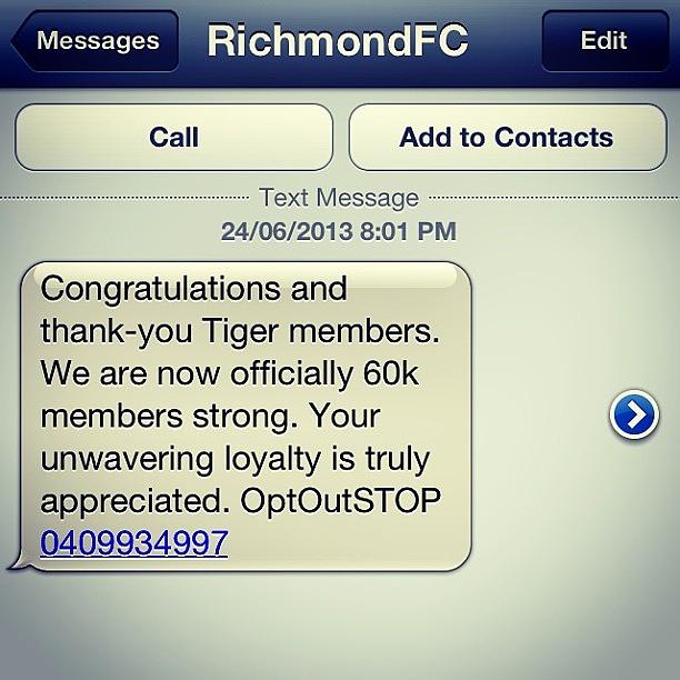 Tiger Photograph - Just Received An Sms From #richmond by Katie Ball