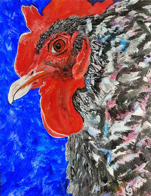 Just Released Jailbird Painting by Cheryl Nancy Ann Gordon