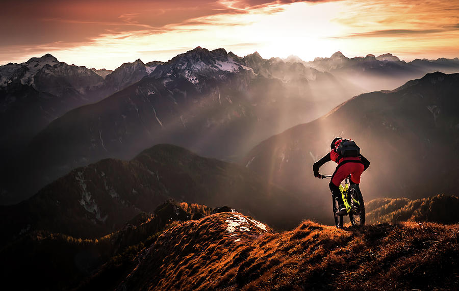 Mountainbike Photograph - Just Ride ... by Sandi Bertoncelj