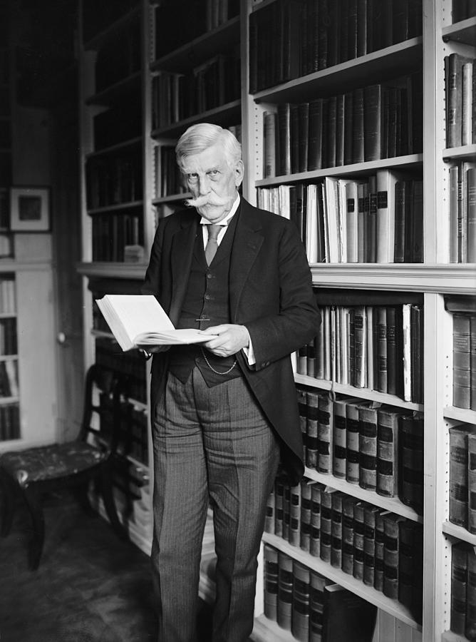 Book Photograph - Justice Oliver Wendell Holmes 1924 by Mountain Dreams
