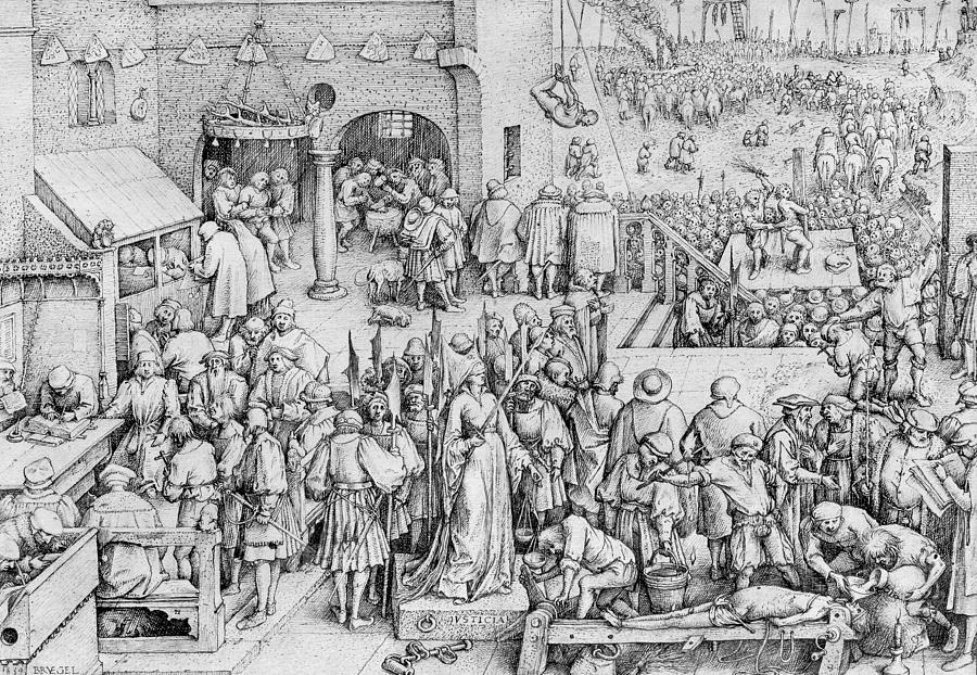 Gallows Painting - Justice by Pieter the Elder Bruegel