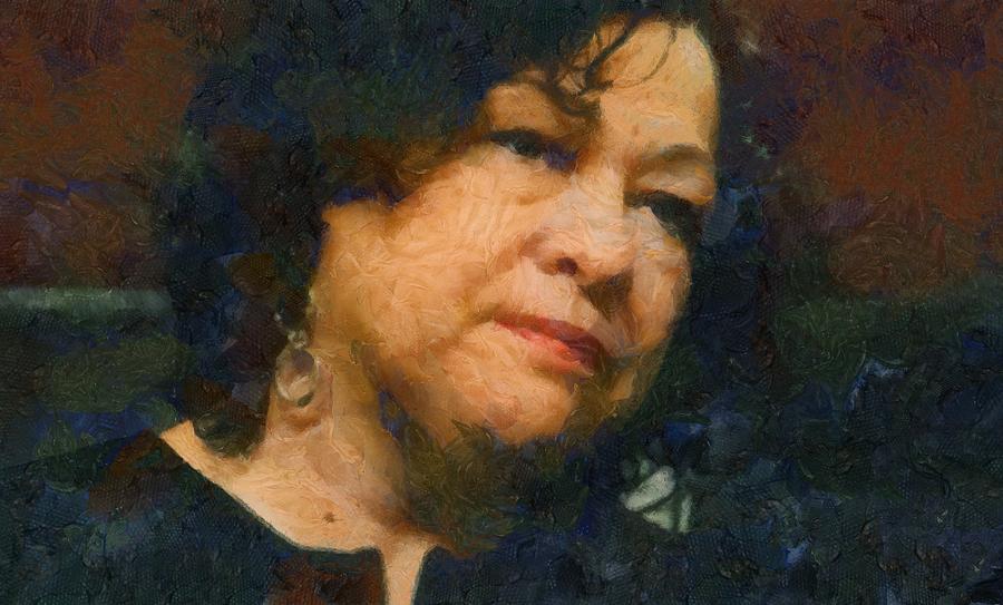 Justice Sonia Sotomayor Digital Art by Carol Sullivan - Fine Art America