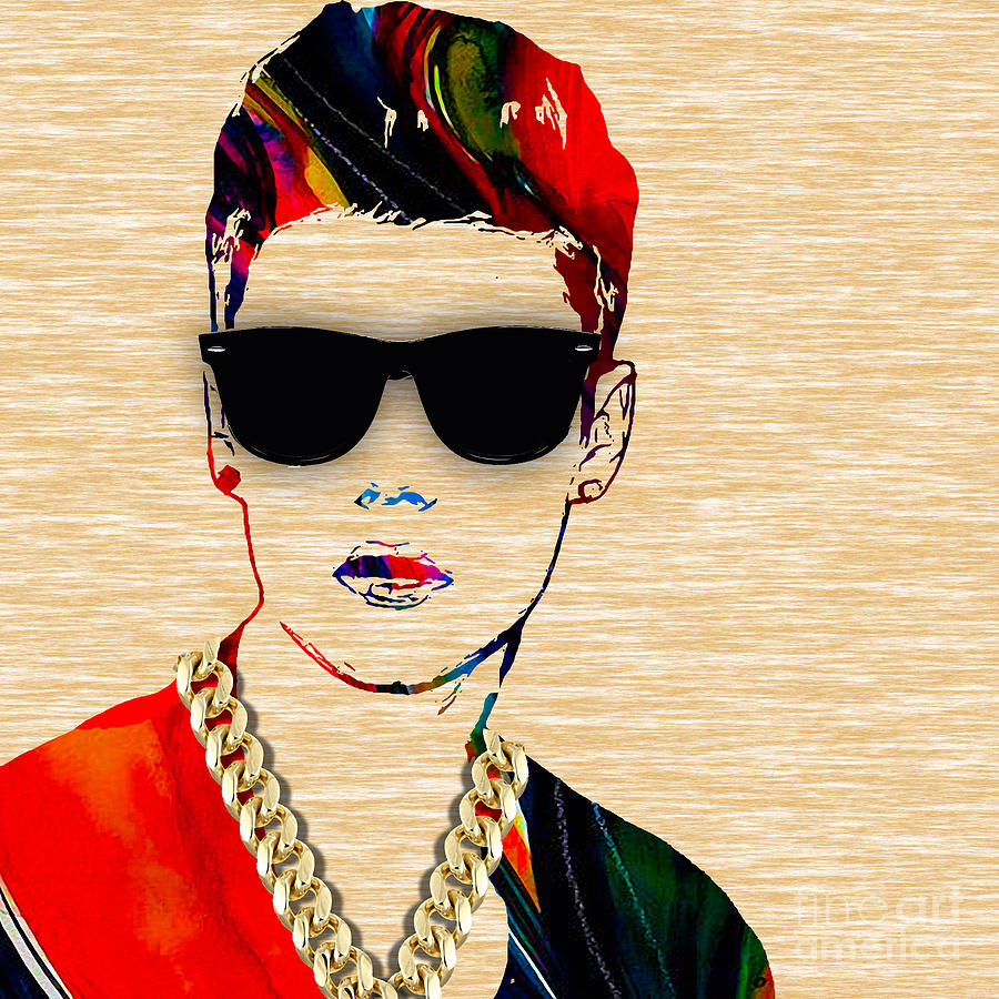 Justin Bieber Mixed Media - Justin Bieber Collection by Marvin Blaine