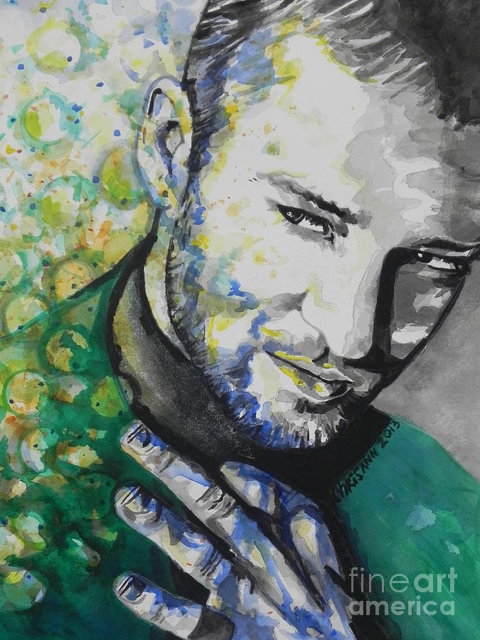 Justin Timberlake...01 Painting by Chrisann Ellis