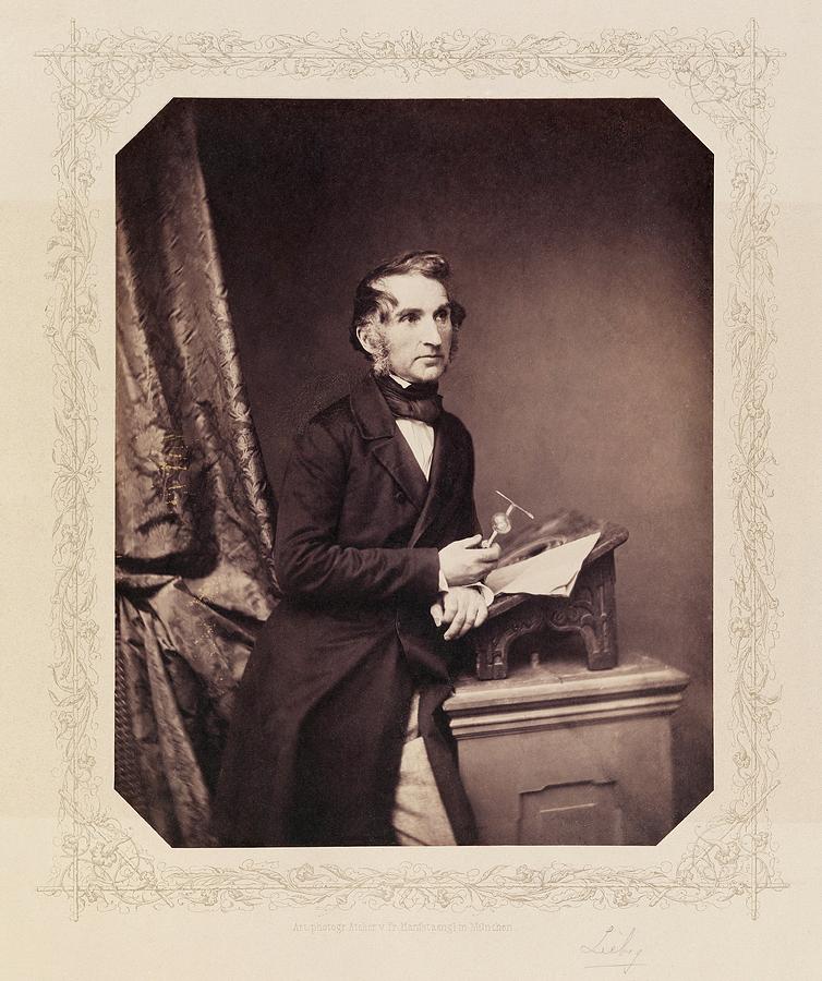 Justus Von Liebig Photograph by Royal Institution Of Great Britain / Science Photo Library